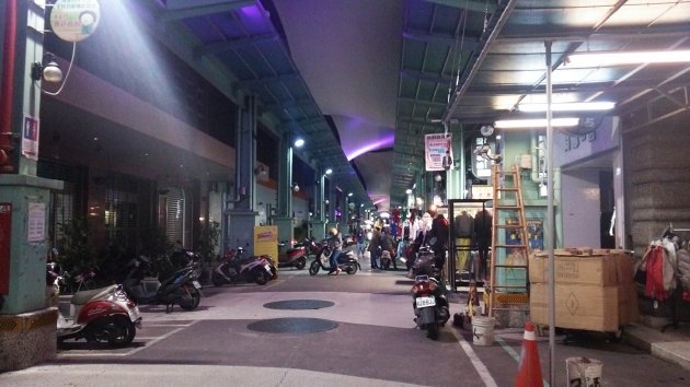 南華観光購物街（南華観光夜市）の風景